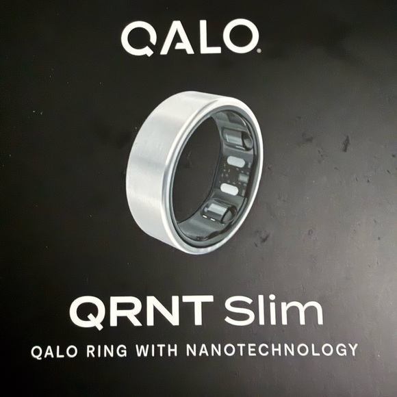 Brand new Qalo QRNTSlim Silver Ring
